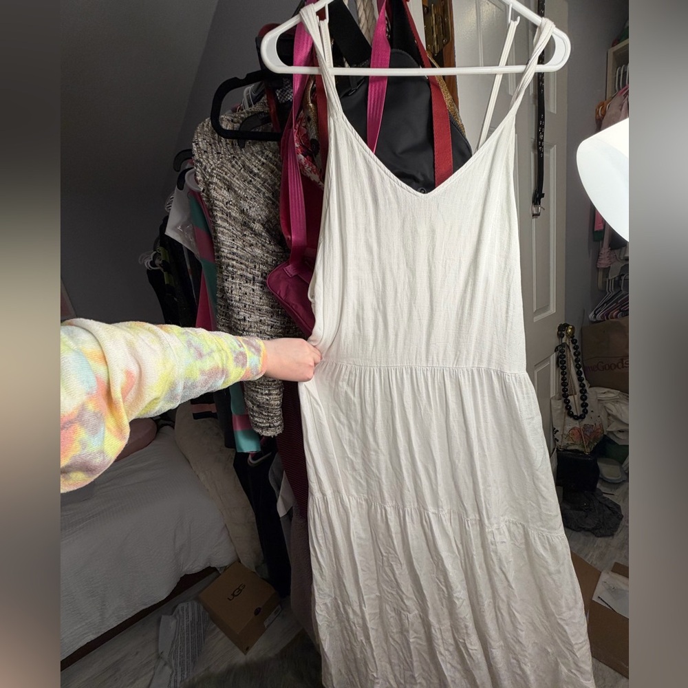 Splendid White Maxi Dress